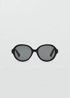 Gafas De Sol Montura Redonda - Black