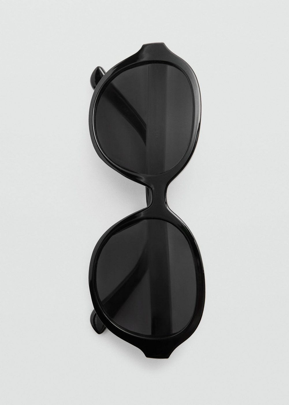 Gafas De Sol Montura Redonda - Black