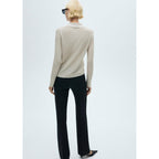 Lurex Knit Shirt - Silver