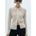 Lurex Knit Shirt - Silver