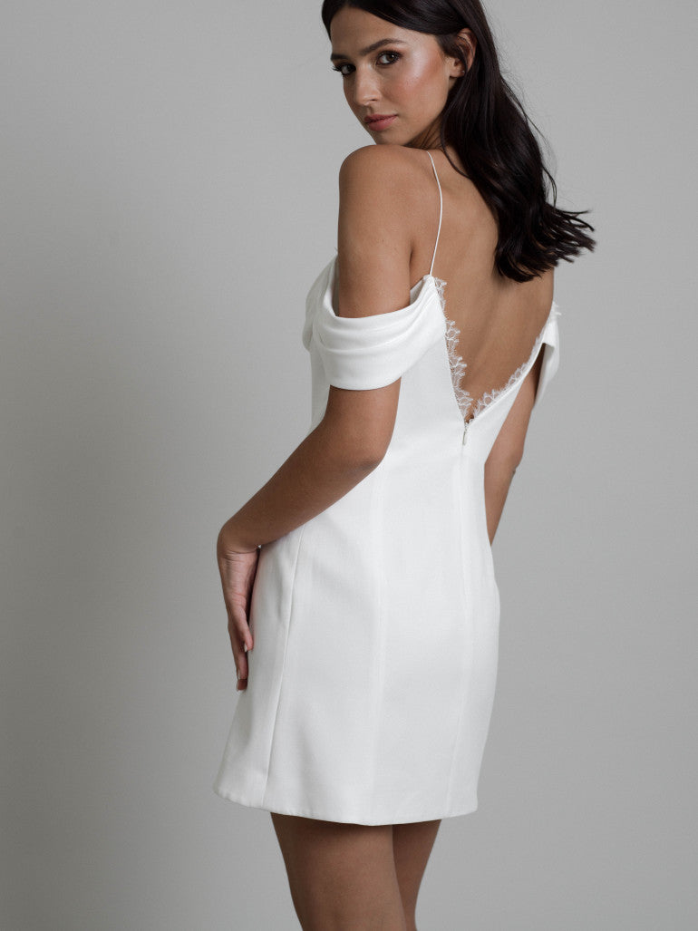 Vestido luz de luna - Blanco