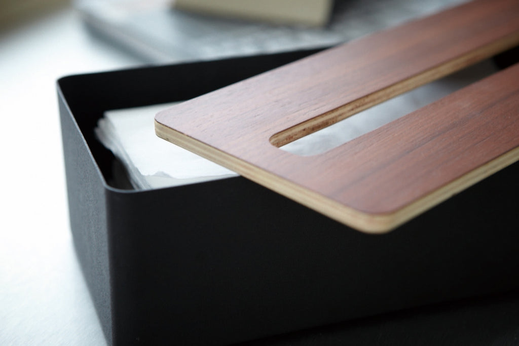 Tissue Box - Rin - Black