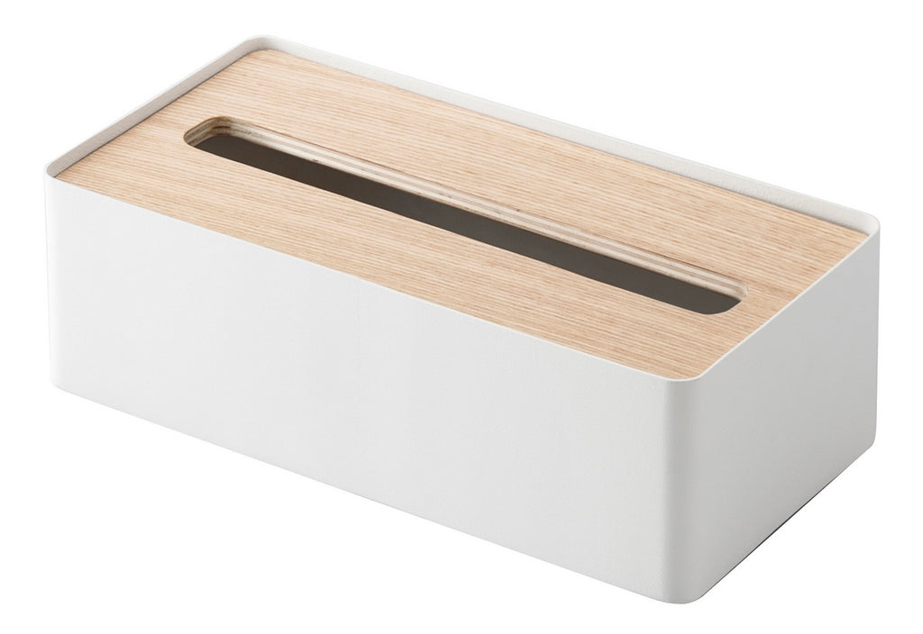Tissue Box - Rin - White