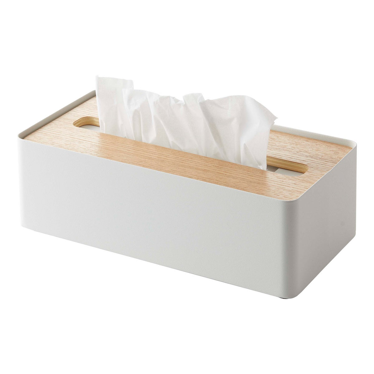 Tissue Box - Rin - White