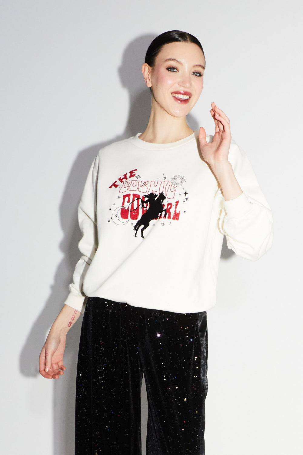 The Eddie Cosmic Cowgirl Sweatshirt