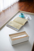 Tissue Box - Rin - White