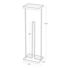 Toilet Paper Holder - Black