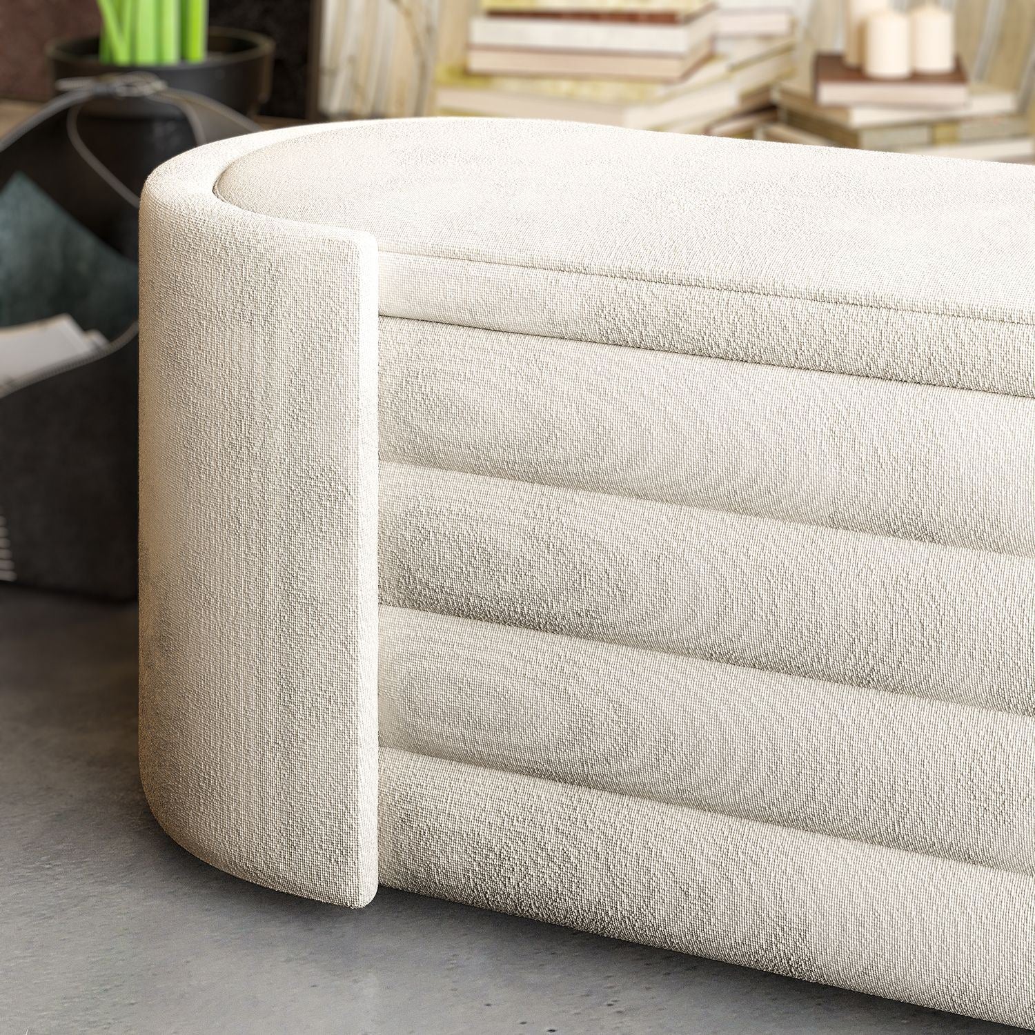Rosa Boxed - Bench - Cream