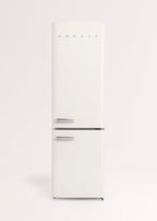 Fridge Stylance 244L - Réfrigérateur Combiné Style Rétro - Blanc Cassé