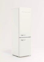 Fridge Stylance 244L - Réfrigérateur Combiné Style Rétro - Blanc Cassé