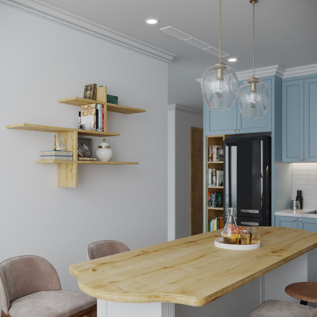 Leo - Wall Shelf - Oak