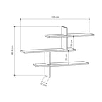 Leo - Wall Shelf - Oak
