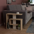 Saly - Side Table - Sonoma Oak/White