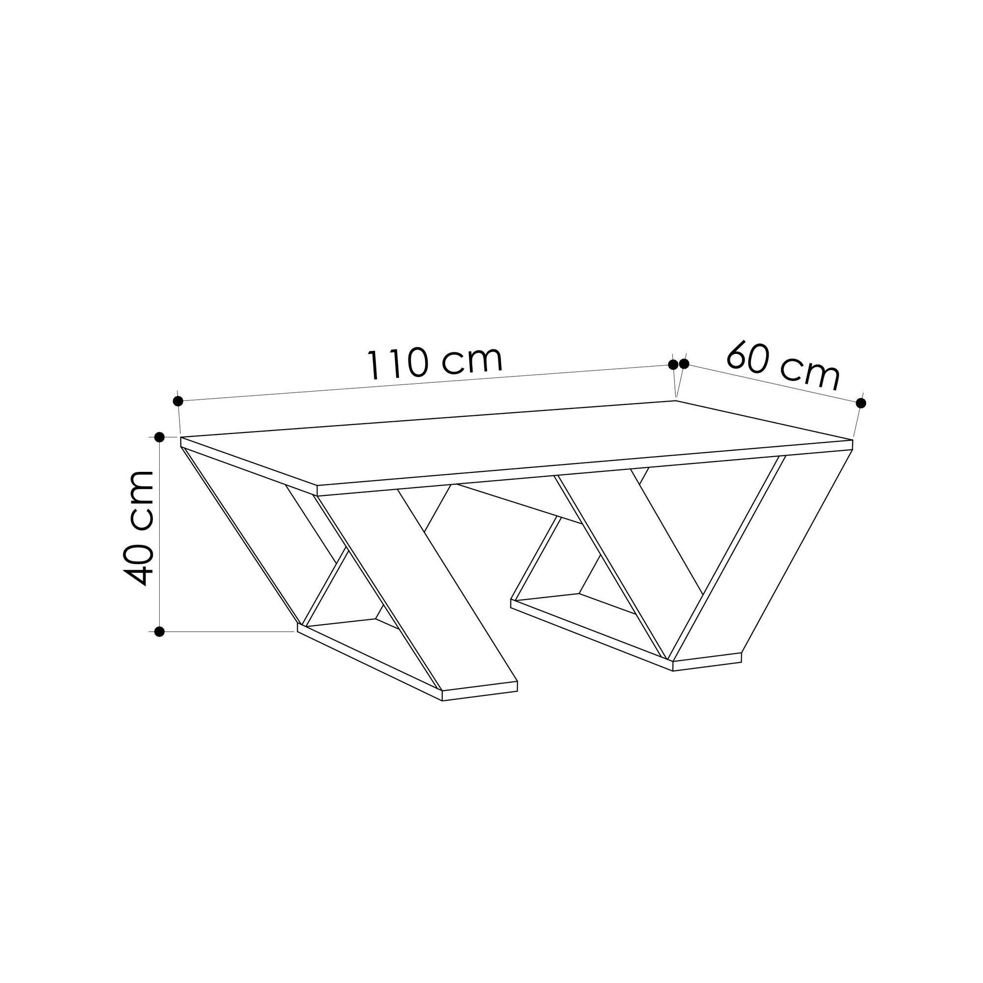 Pipra - Coffee Table - White