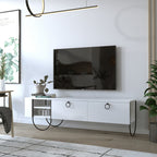 Norfolk TV Stand - TV Unit - White