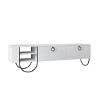 Norfolk TV Stand - TV Unit - White