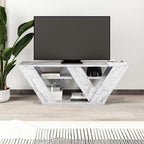 Pipralla - TV Unit - Carrara Marble