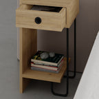 Sirius Left - Nightstand - Oak V2