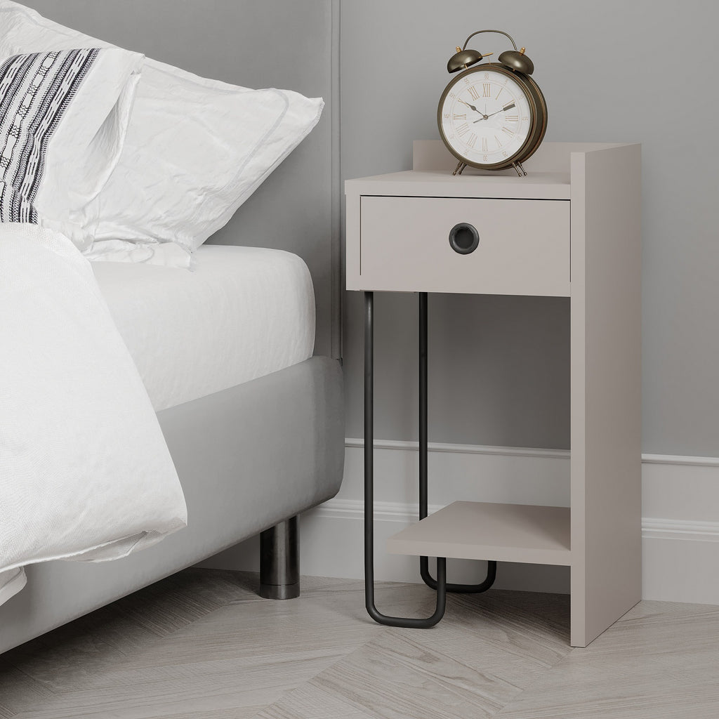 Sirius Right - Nightstand - Light Mocha