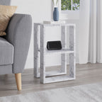 Lonie - Bedside Table - Carrara Marble