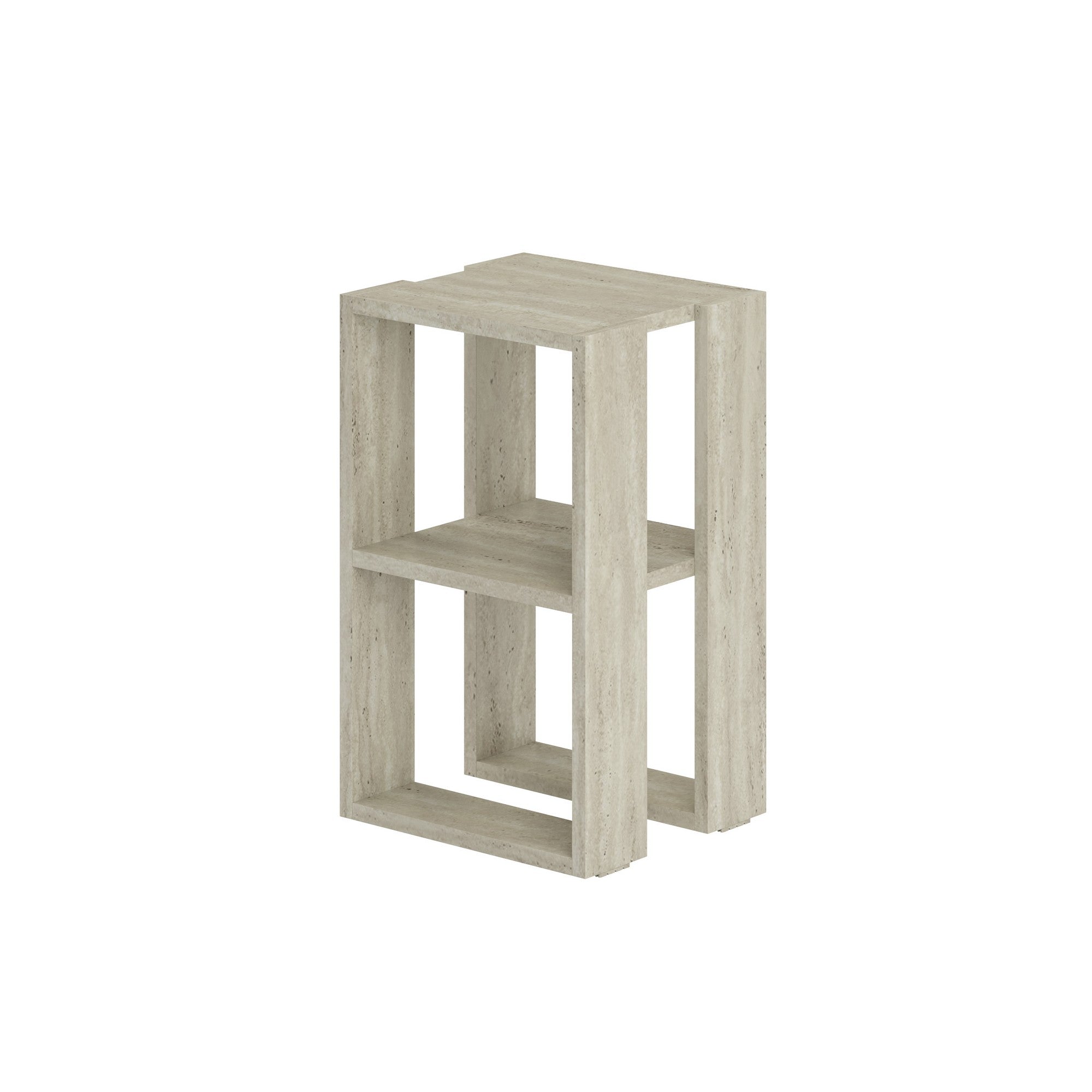 Lonie - Bedside Table - Travertine