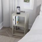 Lonie - Bedside Table - Travertine