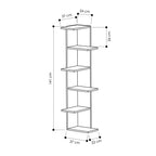 Saso - Bookcase - White