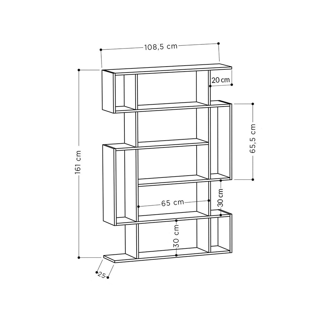 Mito - Bookshelf - White