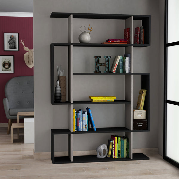 Mito - Bookcase - Anthracite/Light Mocha