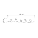 Sing - Metal Wall Coat Rack