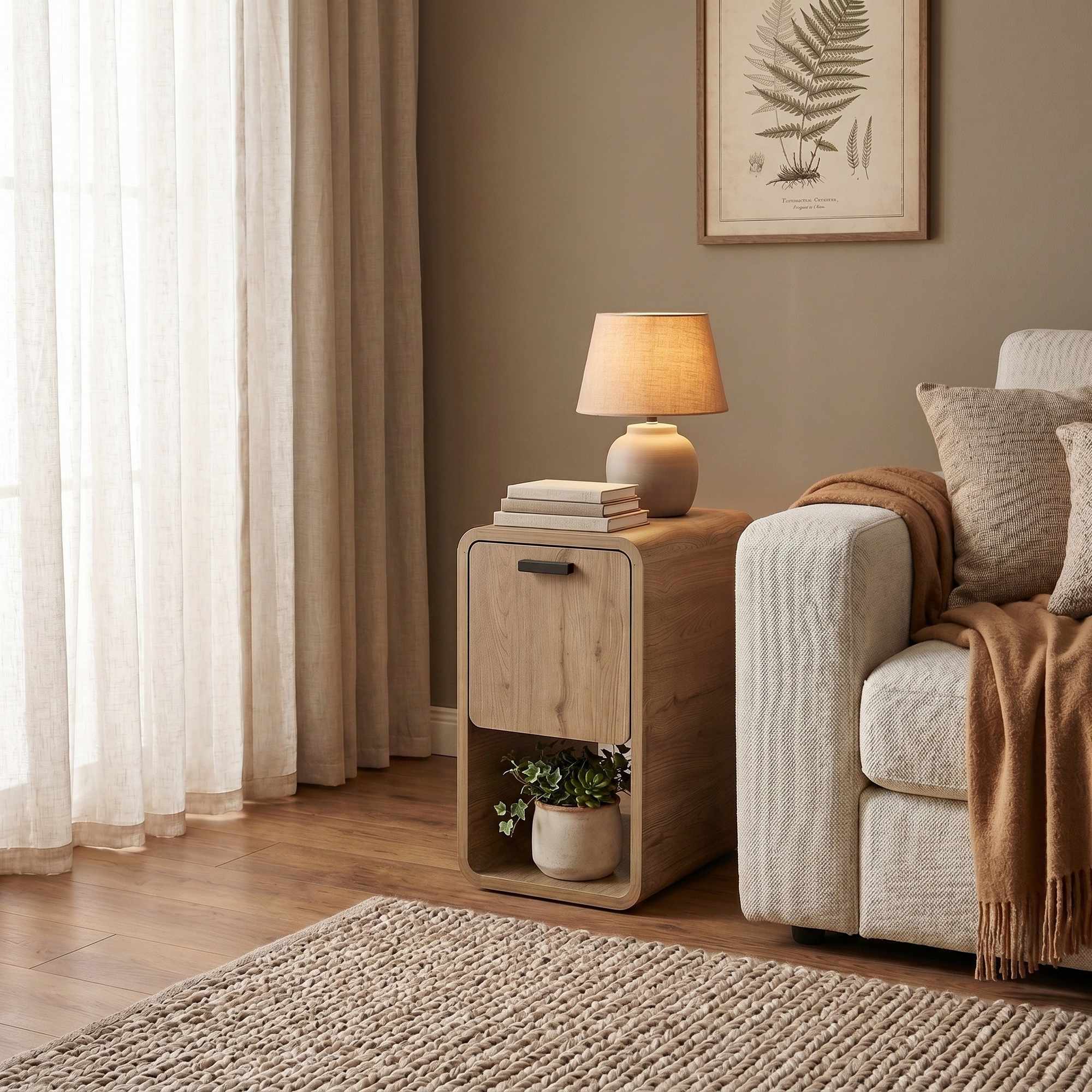 Tables De Chevet Rovel - Naturel