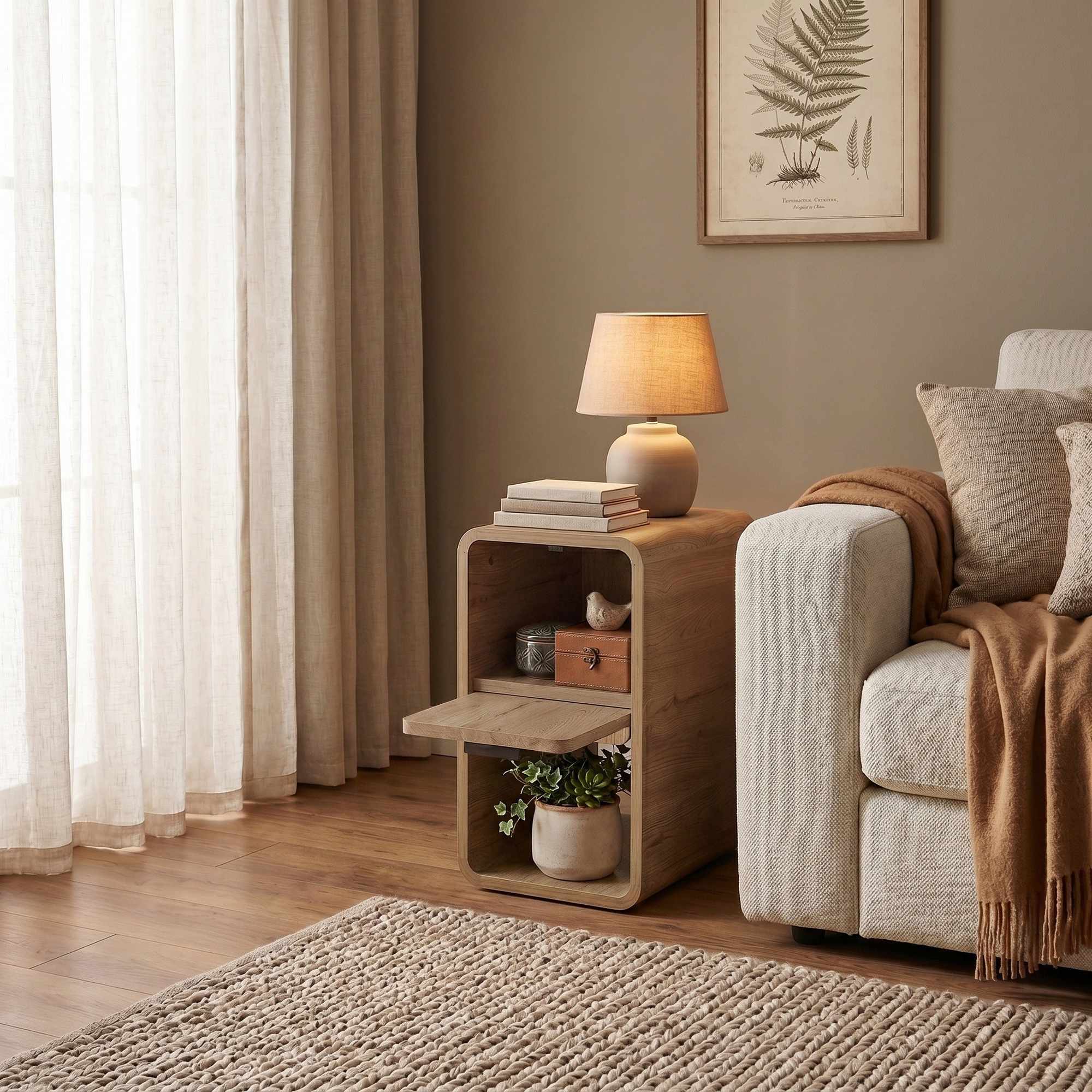 Tables De Chevet Rovel - Naturel