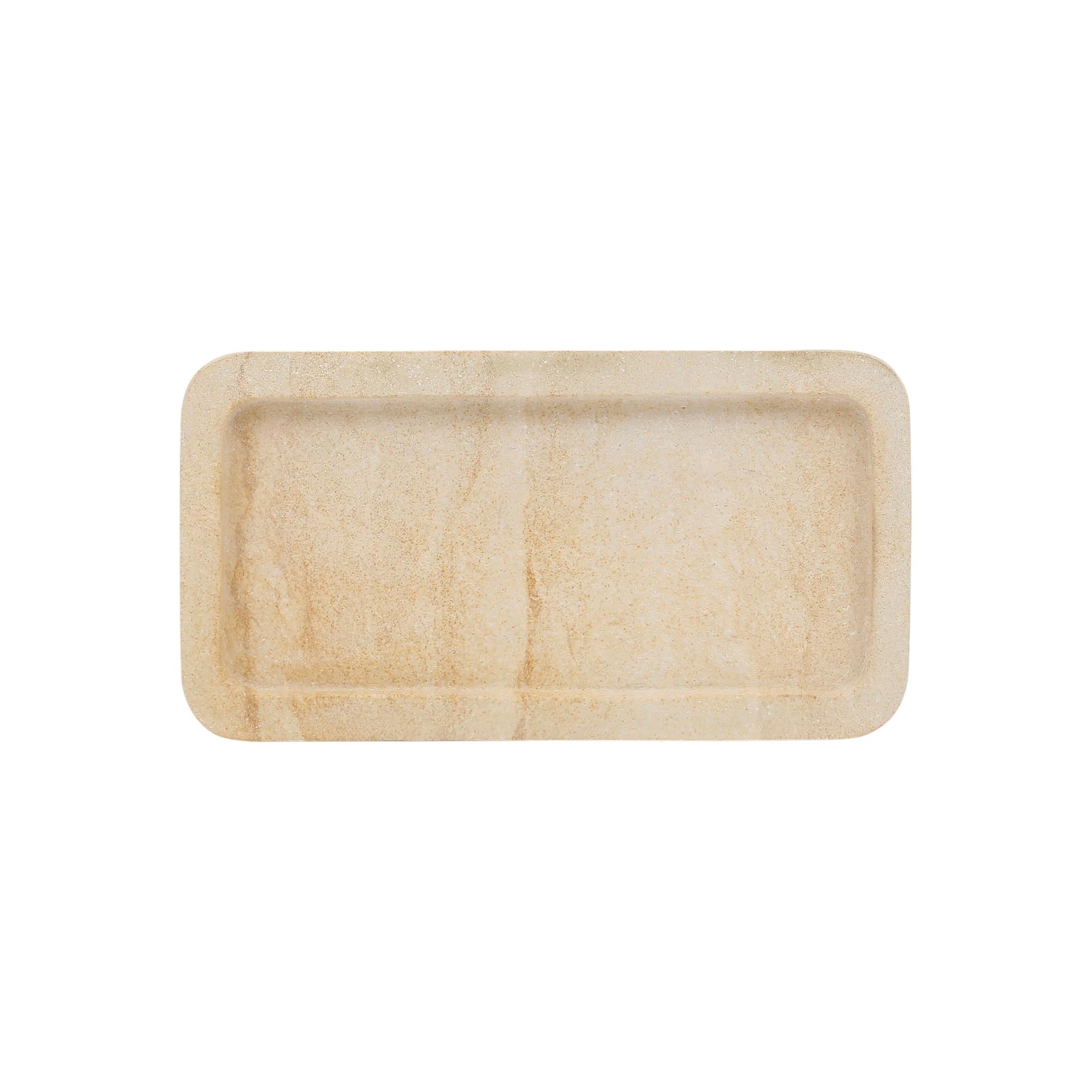 Bandeja de Bolsillo - Eskela - Mármol - Beige