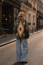 Tulum Cardigan - Bordeaux