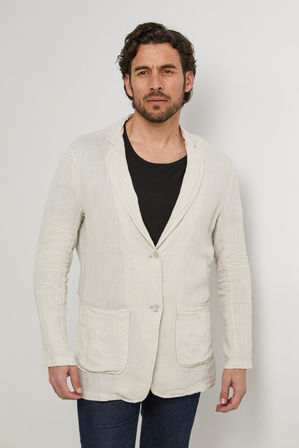 Chaqueta - Beige - Hombre