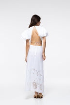 Robe Margaux - Broderies Blanches