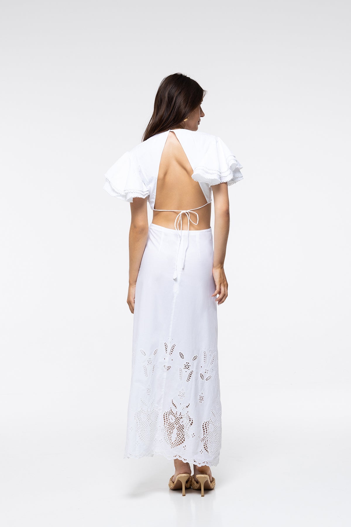 Robe Margaux - Broderies Blanches