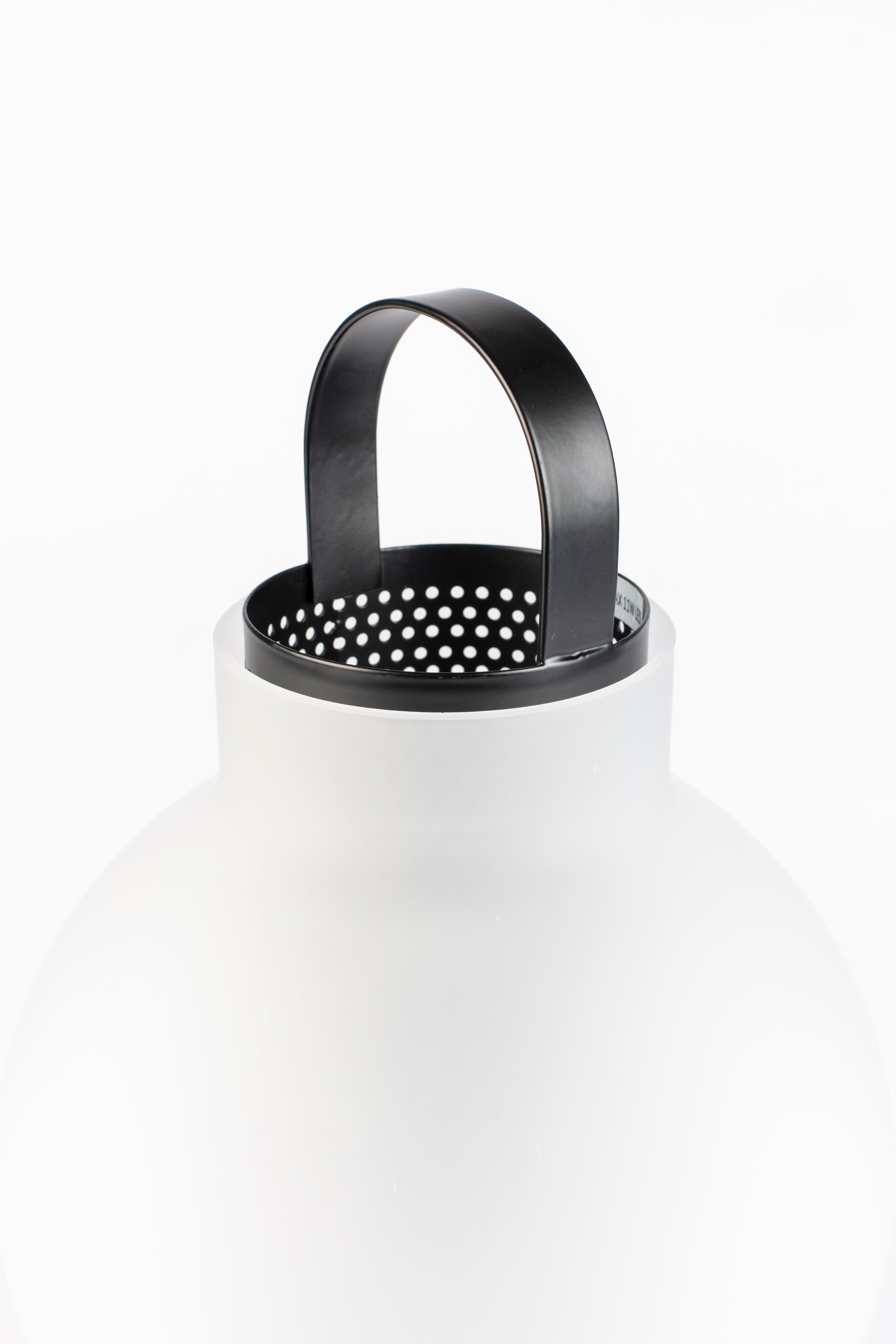Nomad - Lámpara de mesa - Hierro - Blanco/Negro