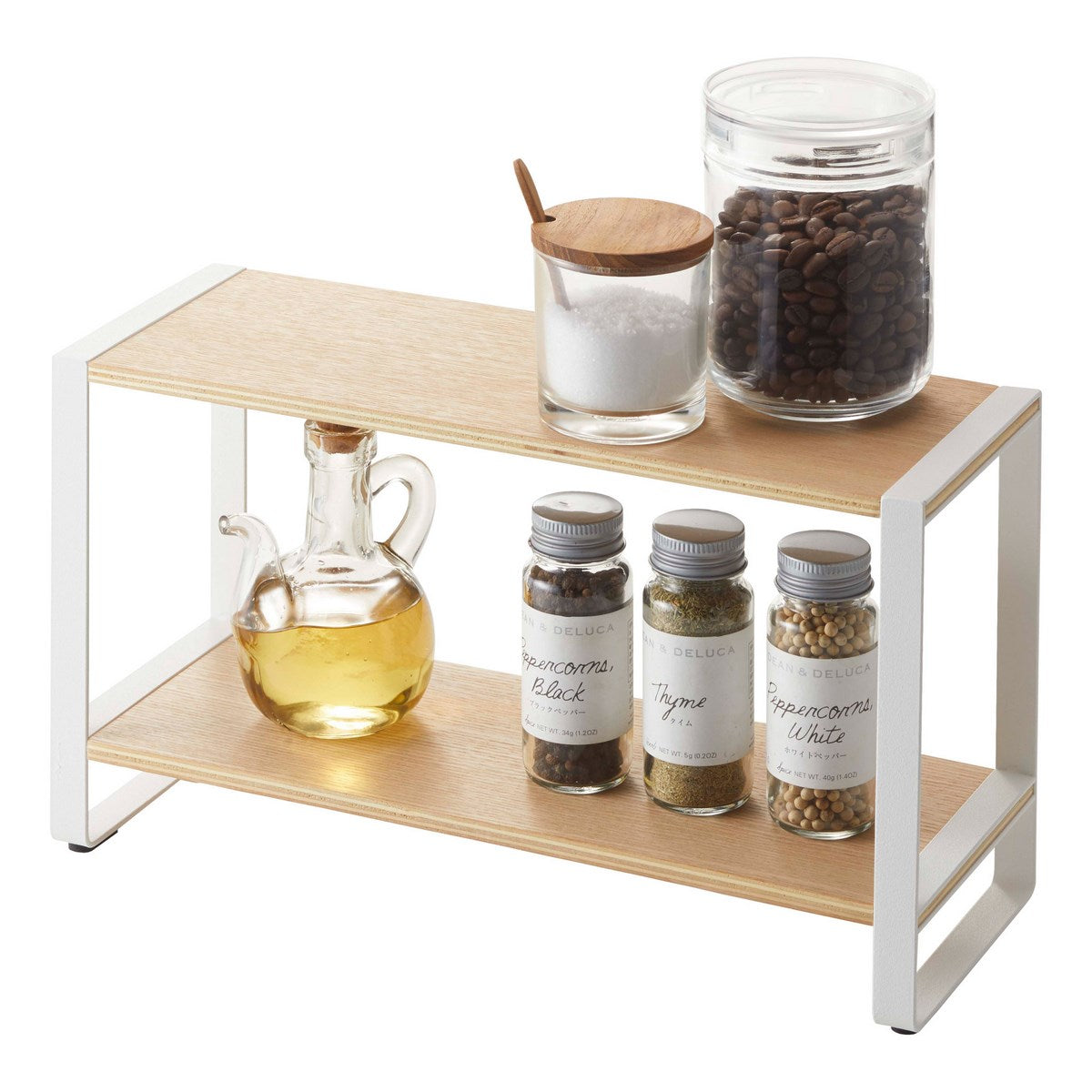2-Tier Kitchen Rack - Tosca - White