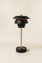 Moxy Table Lamp In Black Metal
