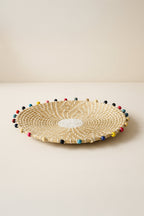 Milos - Panier Rond - Jonc De Mer/Bois