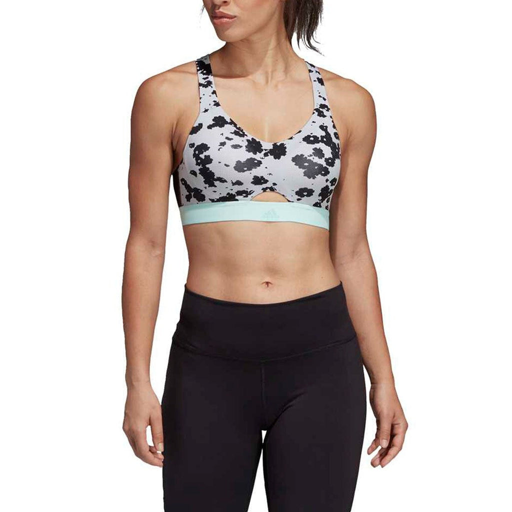 Adidas - Sujetador Stronger For It Iteration Adidas By Stella Mccartney - Beige y negro - Mujer