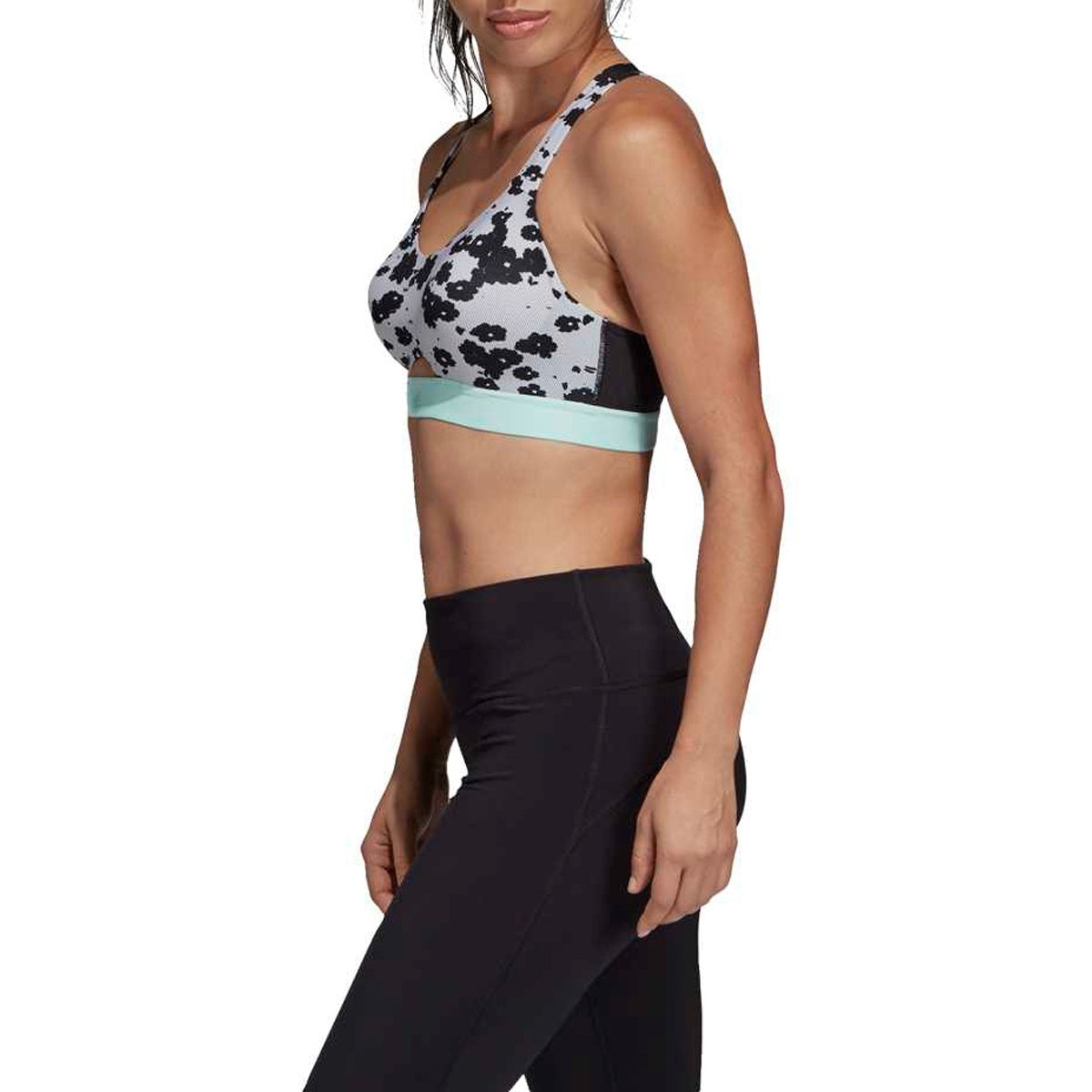 Adidas - Sujetador Stronger For It Iteration Adidas By Stella Mccartney - Beige y negro - Mujer
