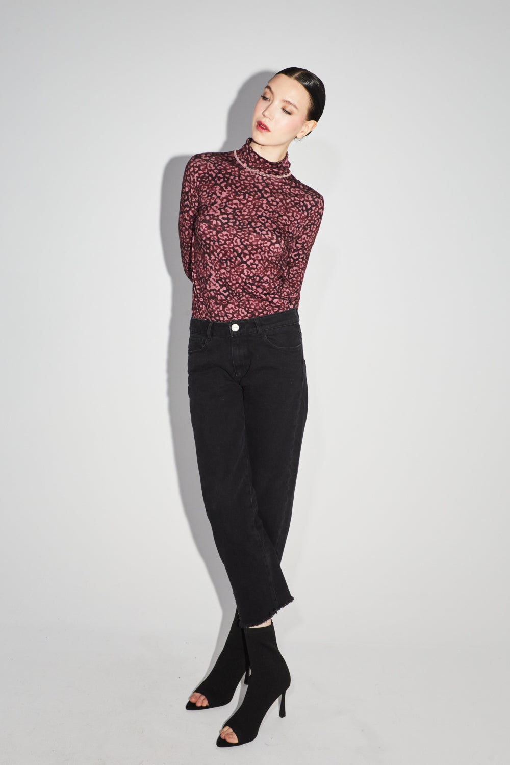 Denim Alex Straight Black - Noir