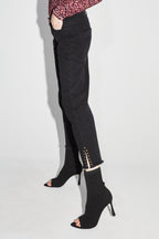 Denim Alex Straight Black - Noir