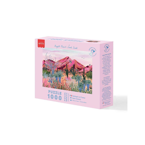 Puzzle Bright Desert Por Sarah Gesek - 1000 Piezas