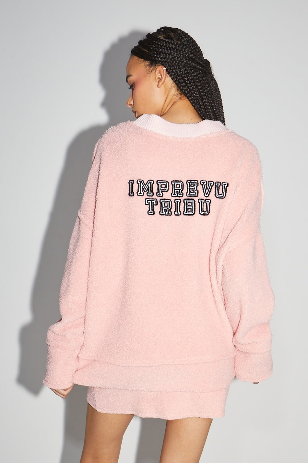 The Jackson Preppy Pink Cardigan Jacket