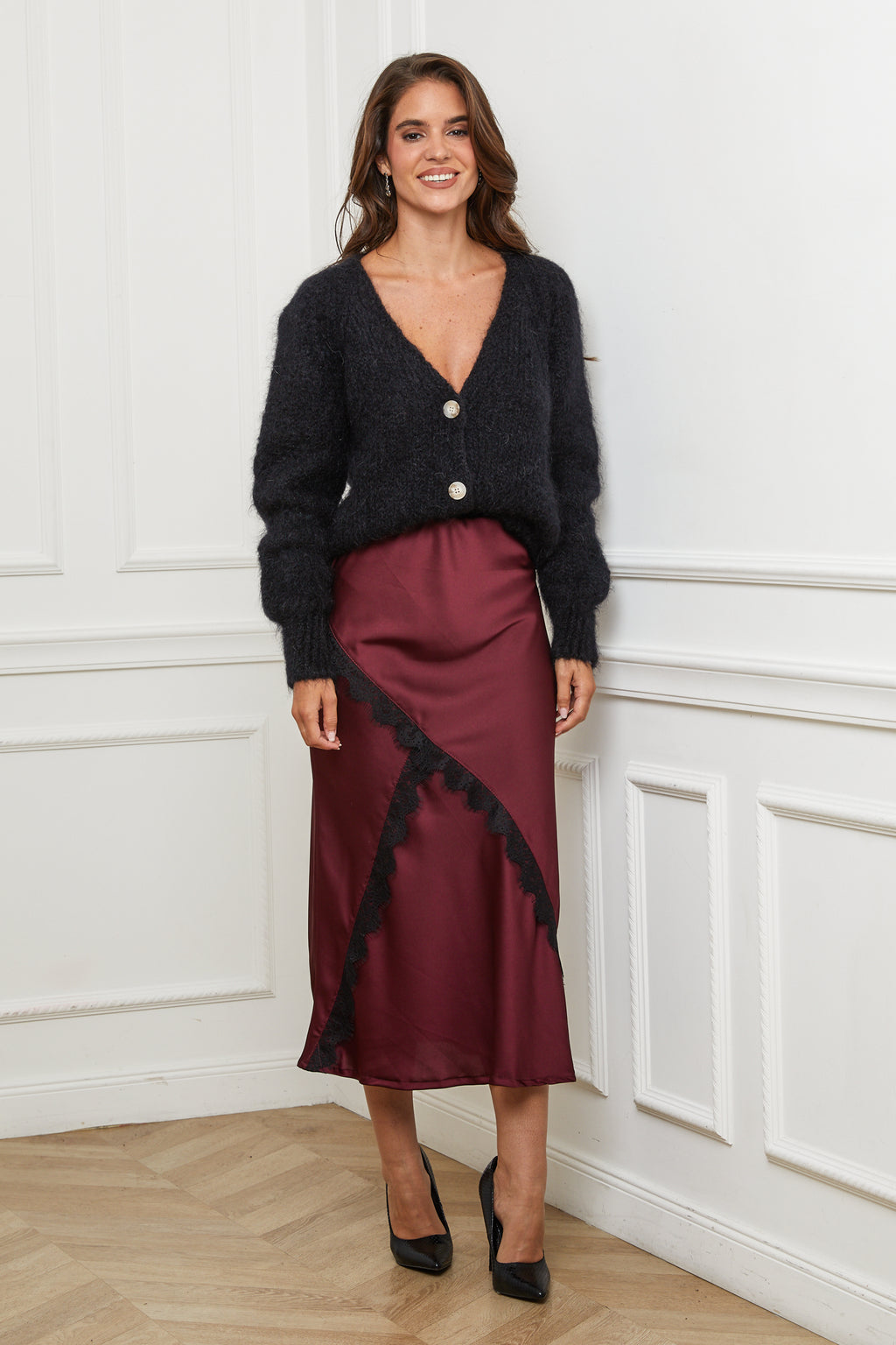 Skirt - Burgundy