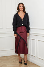 Skirt - Burgundy