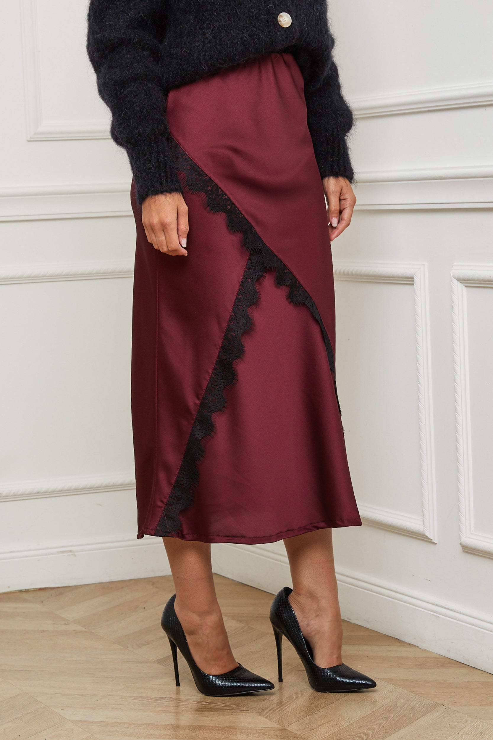 Skirt - Burgundy